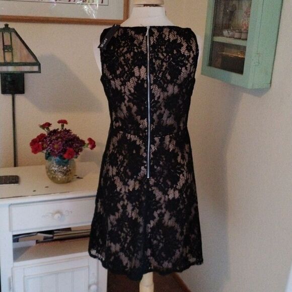 NWT Apt. 9 Black Lace Dress - Picture 5 of 10